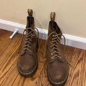 Doc Martins Lace Up Crazy Horse